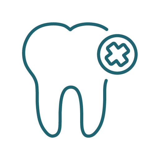 icon of dirty tooth