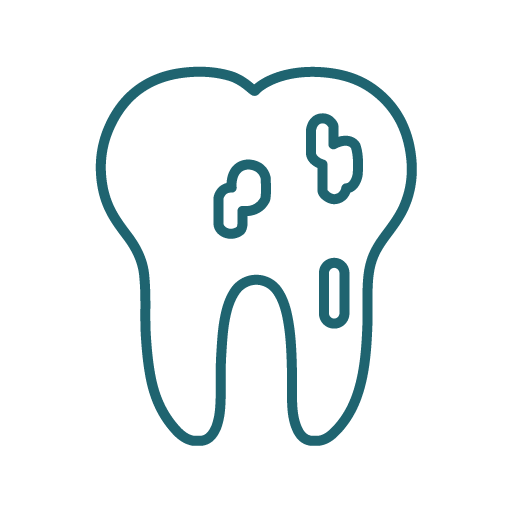 icon of dirty tooth